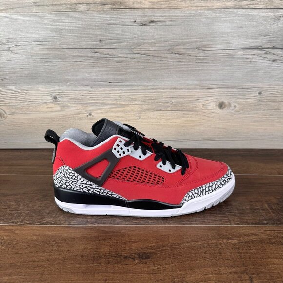 Nike Air Jordan Spiz'ike Low Toro Mens Size 11 Gym Red Black Gray FQ1759 600 - Picture 3 of 9
